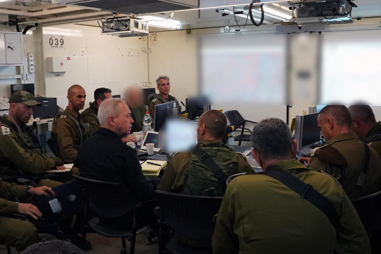 יואב גלנט בהערכת מצב בגבול הצפון