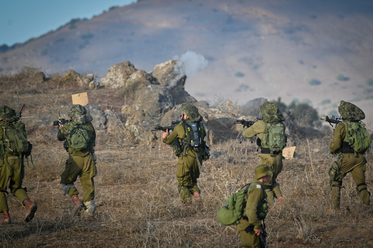 כוחות צה''ל נערכים לכניסה הקרקעית