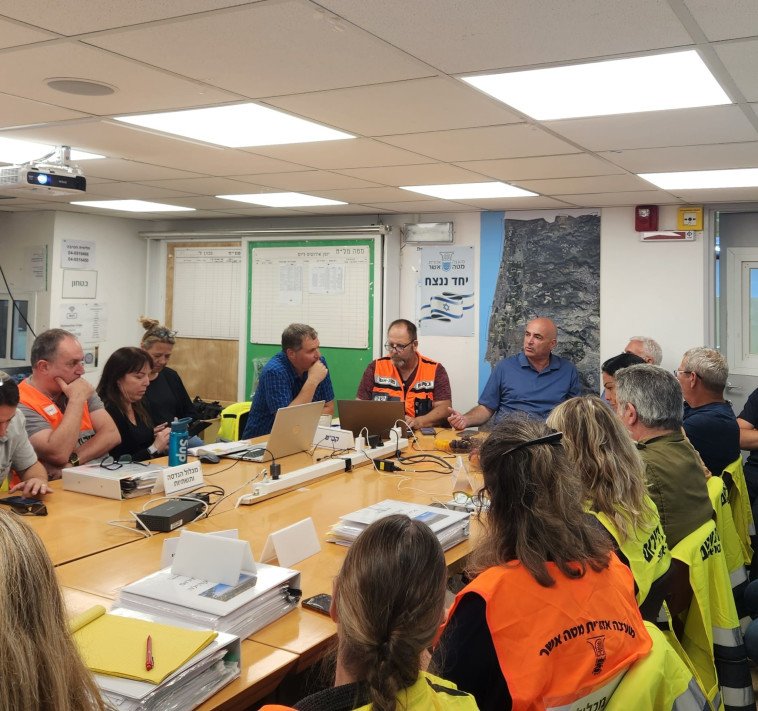 הערכת מצב במועצה האזורית מטה אשר