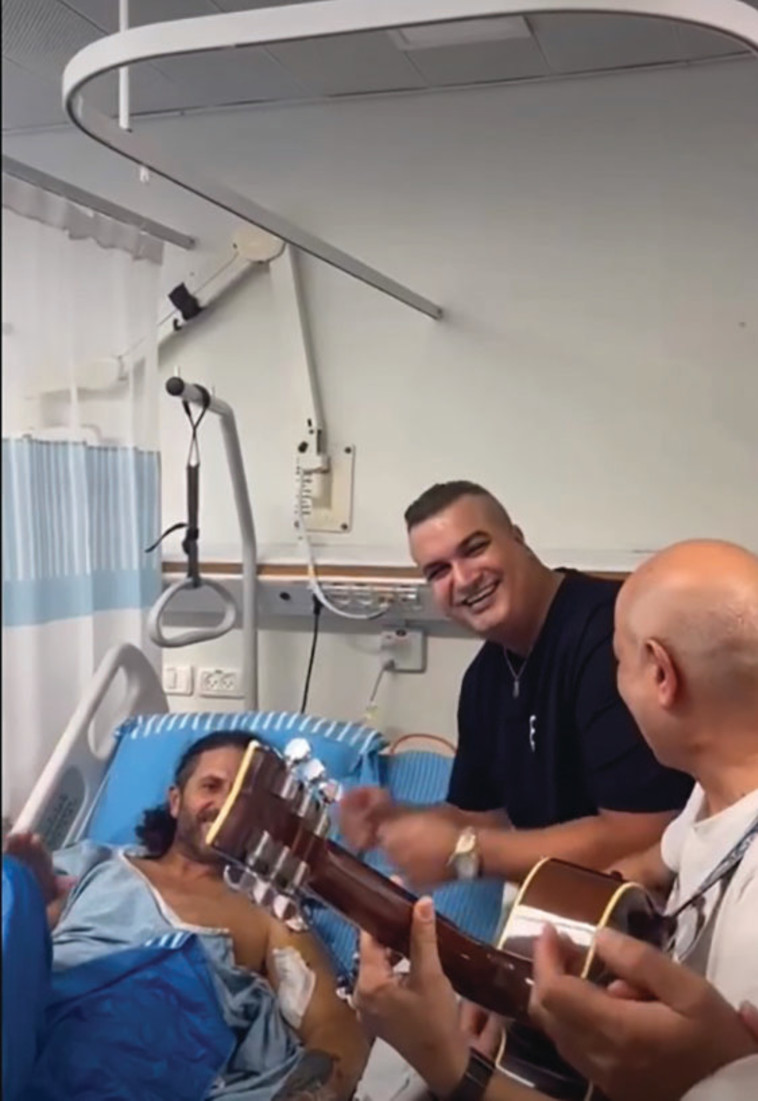 רון שובל בבית החולים