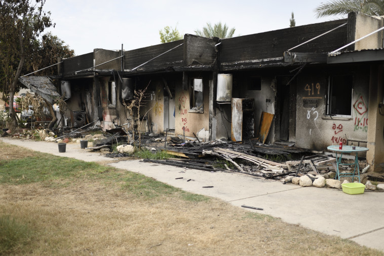 כפר עזה לאחר מתקפת הטרור
