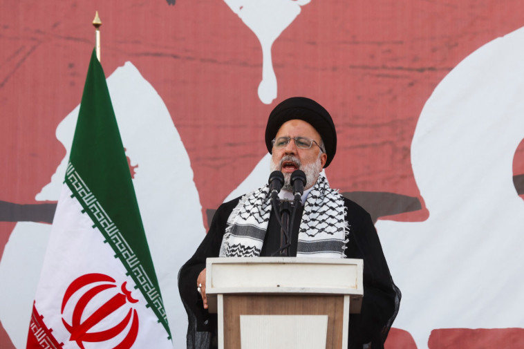 נשיא איראן ראיסי (צילום: Majid Asgaripour/WANA (West Asia News Agency) via REUTERS)
