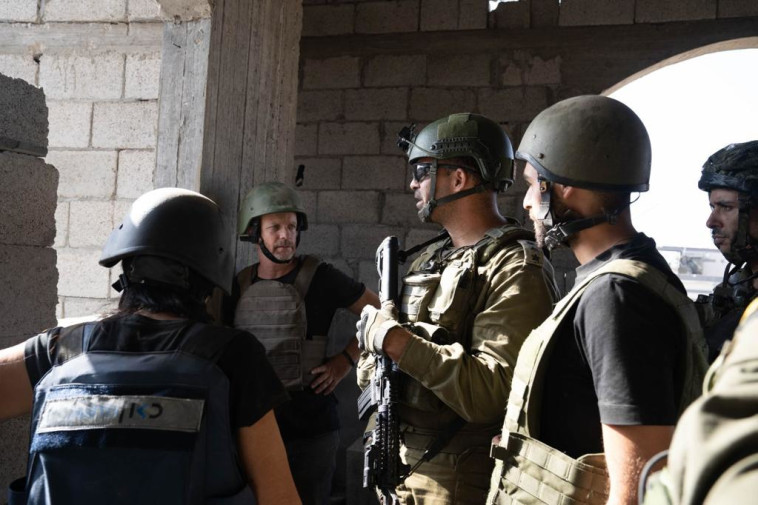 טל לב רם בסיור ברצועת עזה