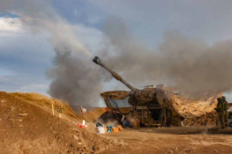 ירי ארטילרי לעבר לבנון