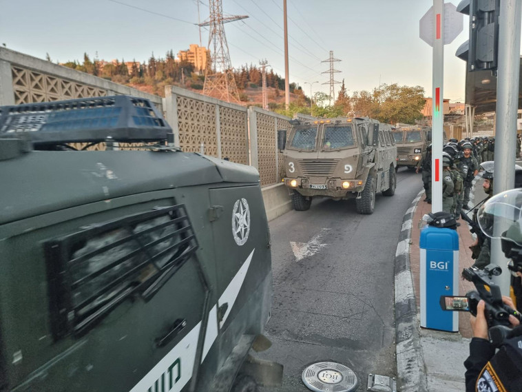 כוחות הביטחון נכנסים למחנה הפליטים שועפאט