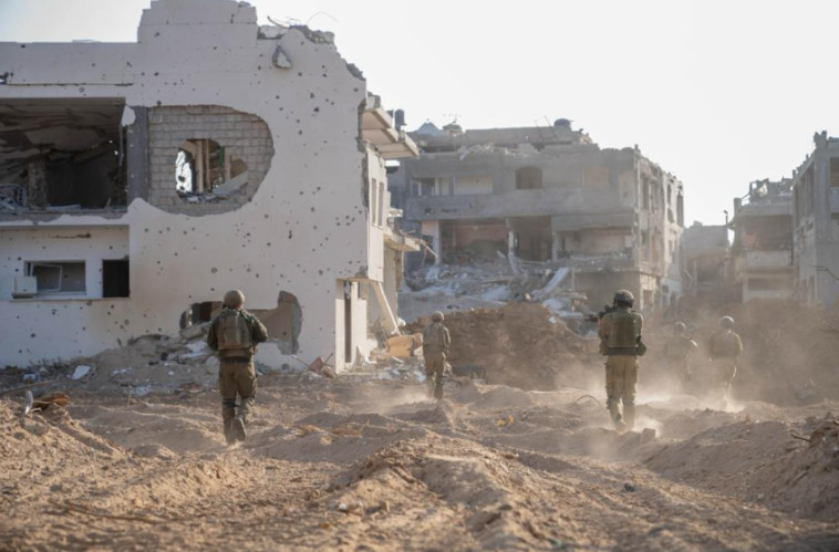 פעילות אוגדה 252 ברצועת עזה 