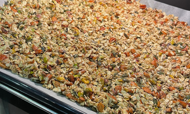 גרנולה בתנור