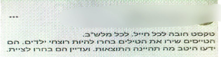 הפרסומים בגינם נעצר החשוד
