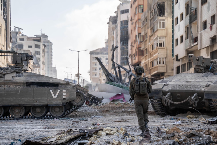 Forces de Tsahal dans la bande de Gaza – Iron Swords (Photo : porte-parole de Tsahal)