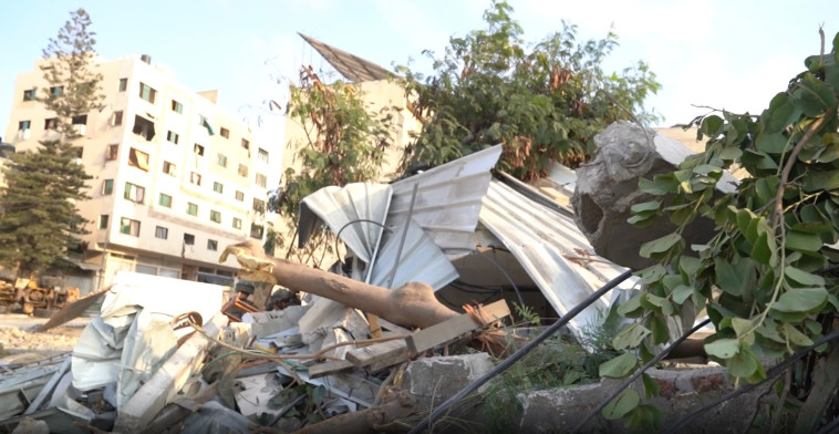 תיעוד מתוך מרכז חמאס בבית החולים רנתיסי בעזה