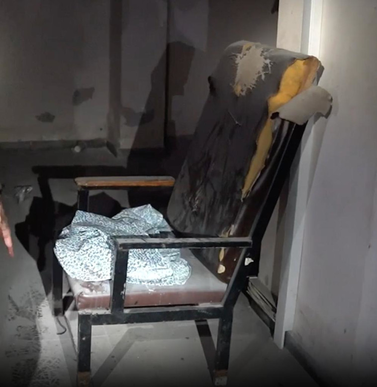 תיעוד מתוך מרכז חמאס בבית החולים רנתיסי בעזה