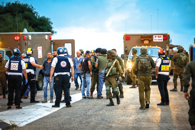 מקום פגיעת הטיל במושב דובב בצפון