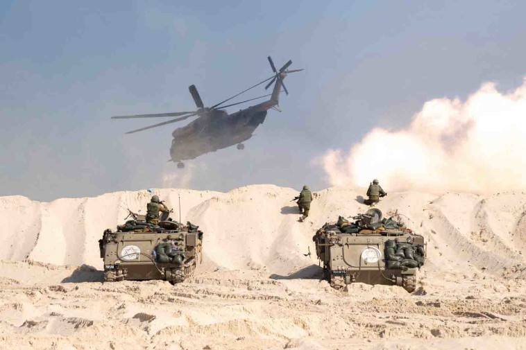 הפעילות הקרקעית של חיילי צה''ל ברצועת עזה