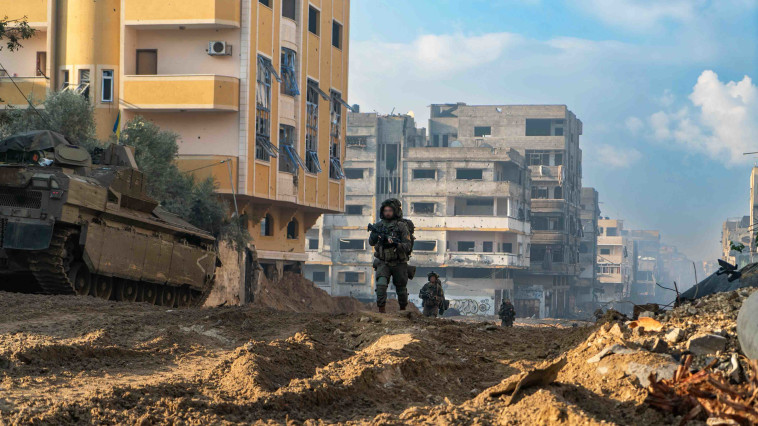 הפעילות הקרקעית של חיילי צה''ל ברצועת עזה