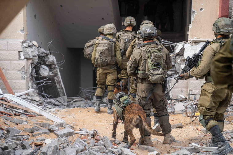 הפעילות הקרקעית של חיילי צה''ל ברצועת עזה