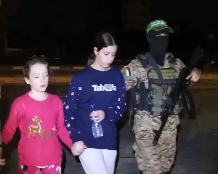 שחרור החטופים (צילום: שימוש לפי סעיף 27א')