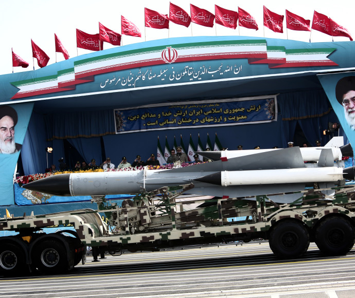 על הכוונת של דרמר? טיל איראני, צילום: AFP