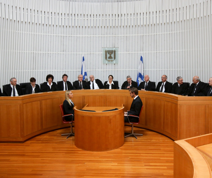 יהפכו את החלטת ועדת הבחירות? שופטי בית המשפט העליון, צילום: מרק ישראל סלם