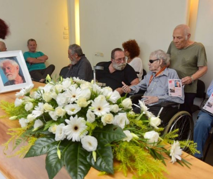 פרידה מאורי אבנרי בבית סוקולוב