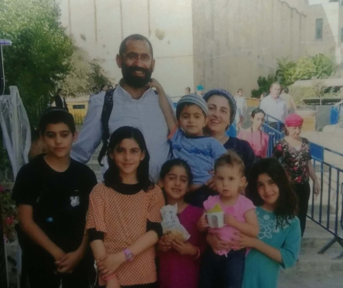 משפחת עטר שנספתה בתאונה ליד ים המלח. צילום פרטי