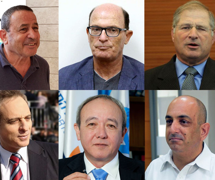 דוד שמרון, האלוף אלי צ'ייני מרום, אבריאל בר יוסף, מודי זנדברג דוד שרן ושי ברו