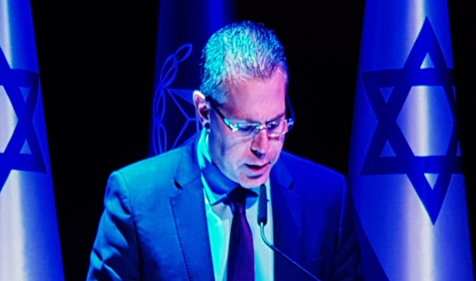 מינוי נוסף שהסתבך, גלעד ארדן בטקס הפרידה מאלשיך, צילום:  אלון חכמון