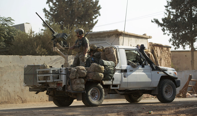 חיילים אמריקאים בסוריה, צילום ארכיון: רויטרס