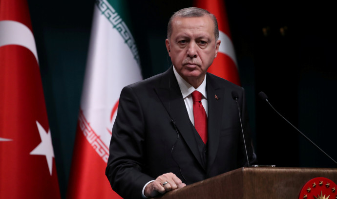 &quot;הכורדים הם אחינו&quot;. רג'פ טאיפ ארדואן, צילום: רויטרס