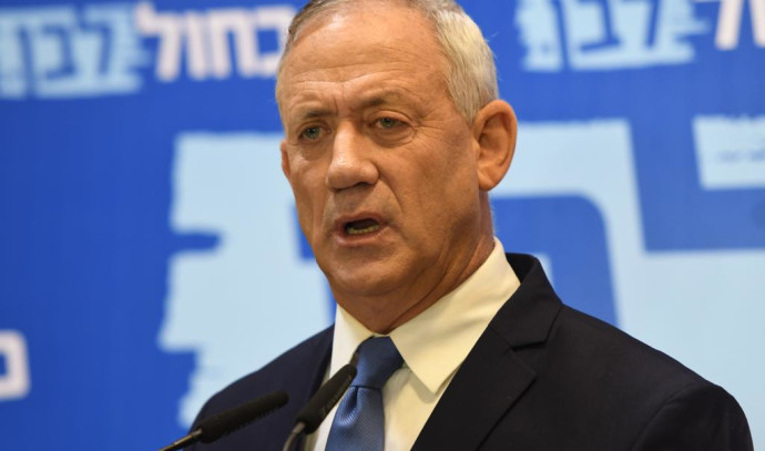 &quot;לא מקבל את דין הבוחר&quot;. בני גנץ, צילום: אבשלום ששוני