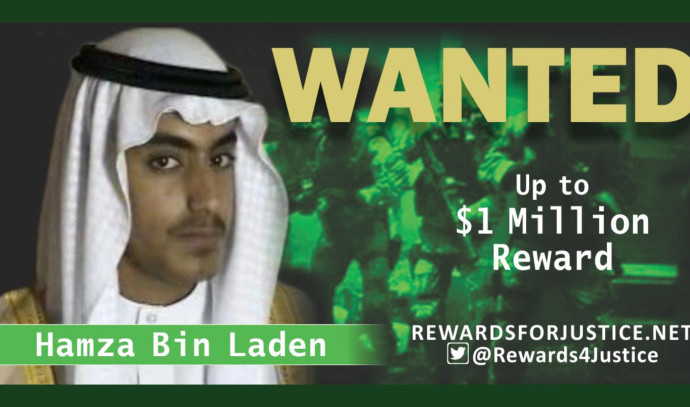 L'affiche recherchÃ©e de Hamza ben Laden