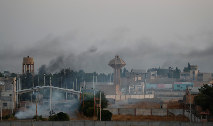 כוחות של צבא טורקיה בגבול עם סוריה. צילום: רויטרס