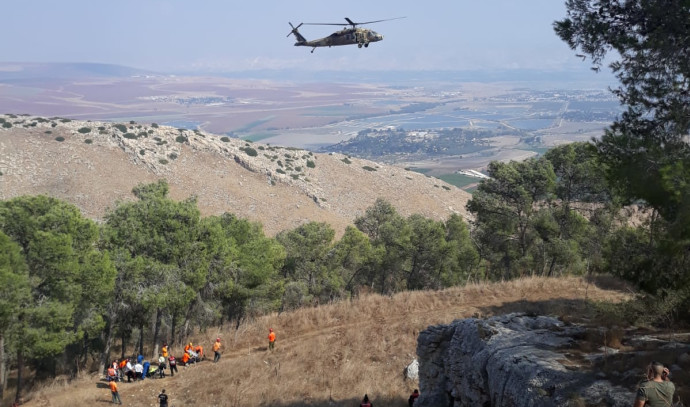 חילוץ פצוע מפעילות אומגה
