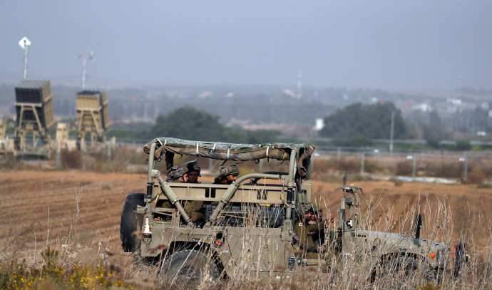 כוח צה&quot;ל סמוך לגבול רצועת עזה