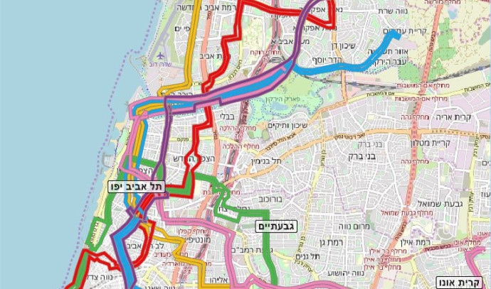 מפת &quot;נעים בסופ&quot;ש&quot;