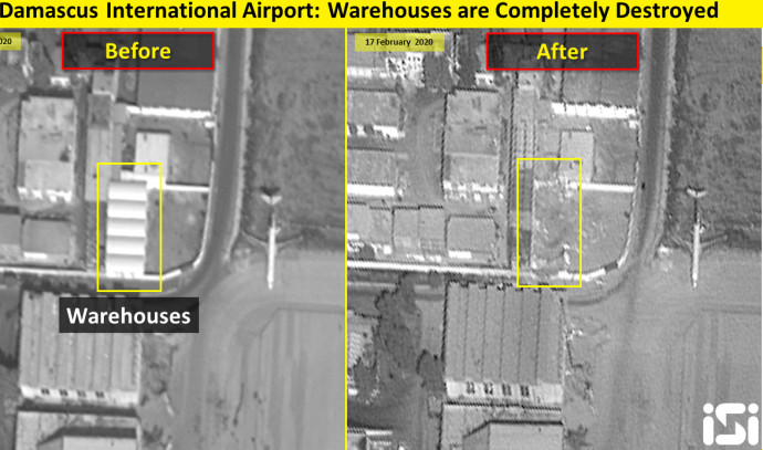 תיעוד לוויני: תוצאות התקיפה בסוריה נגד משלוח אמל"ח איראני 562658