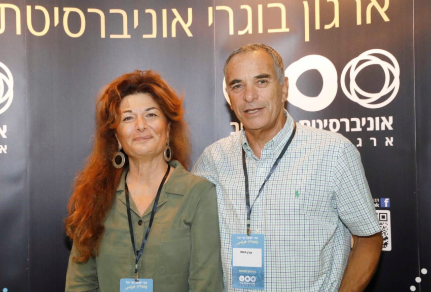 אורן מוסט וסיגלית בן חיון (צילום: יעל צור)