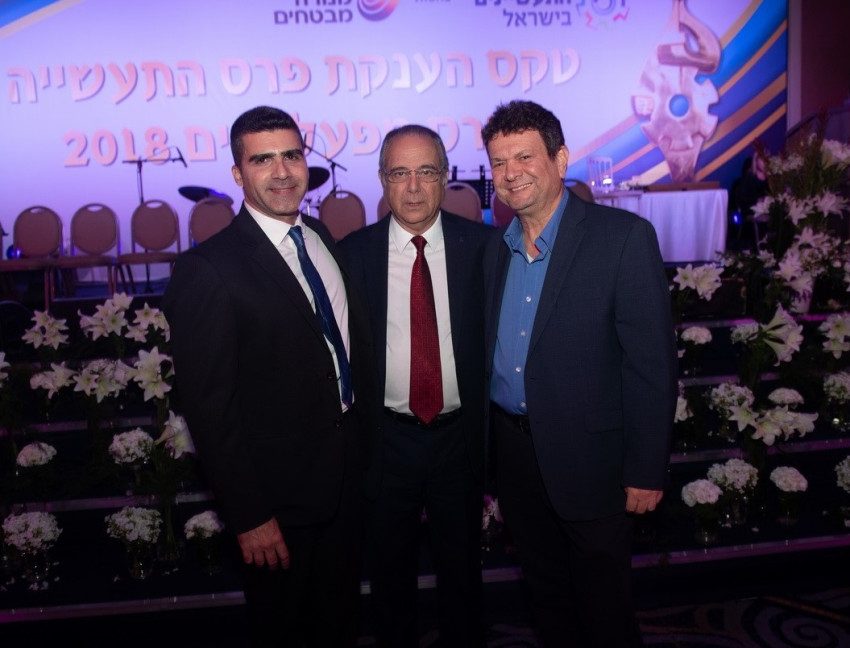 אדיב ברוך, שרגא ברוש ורובי גינל (צילום: אלי מעייני)
