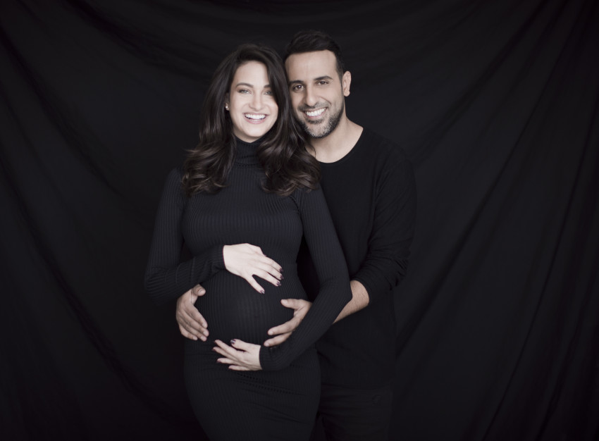 מהממים. דודו אהרון ונטלי לוי ( צילום: נועה איזנשטט, שיער: לידור חדידה, איפור: מעין פורטל)