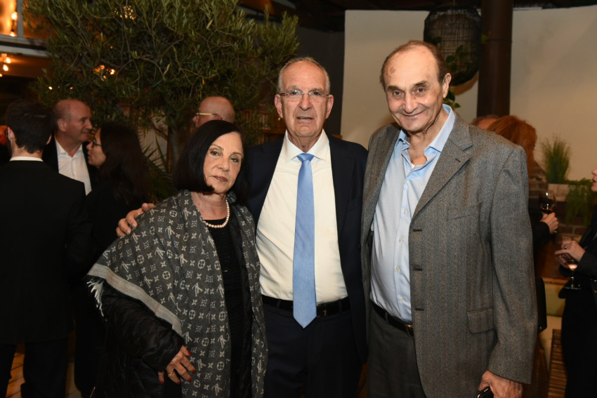 אברהם לולו אסף, שמשון הראל ורותי אסף (צילום: אוהד הרכס ואיתי בלסון, מכון ויצמן למדע)