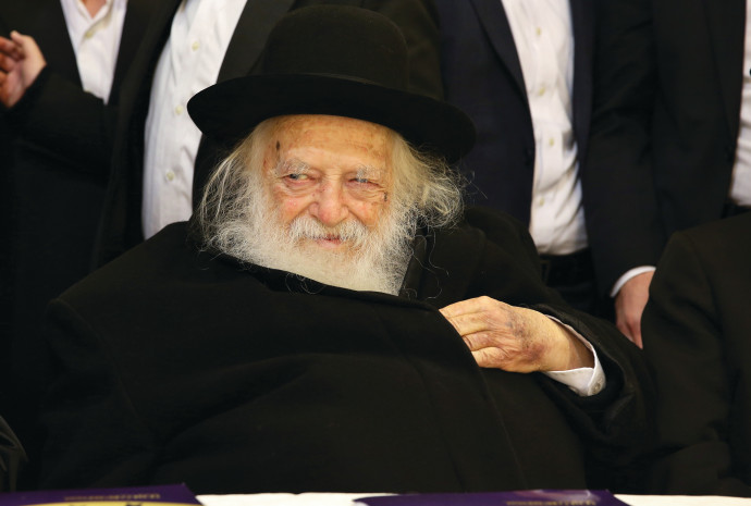 הרב קנייבסקי. צילום: יעקב כהן, פלאש 90