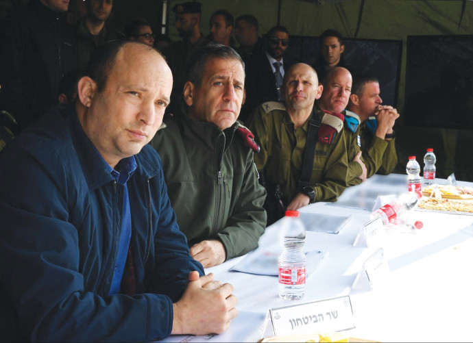 נפתלי בנט כשר הביטחון. צילום: דוברות משרד הביטחון