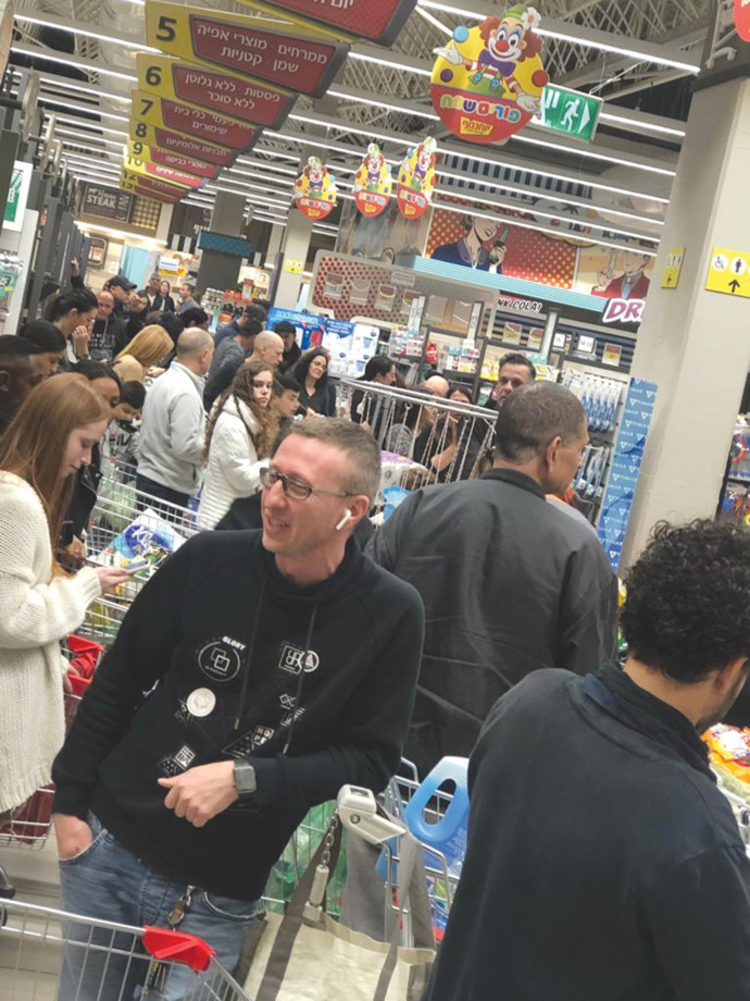 בהלת הקורונה בישראל. צילום: אלוני מור