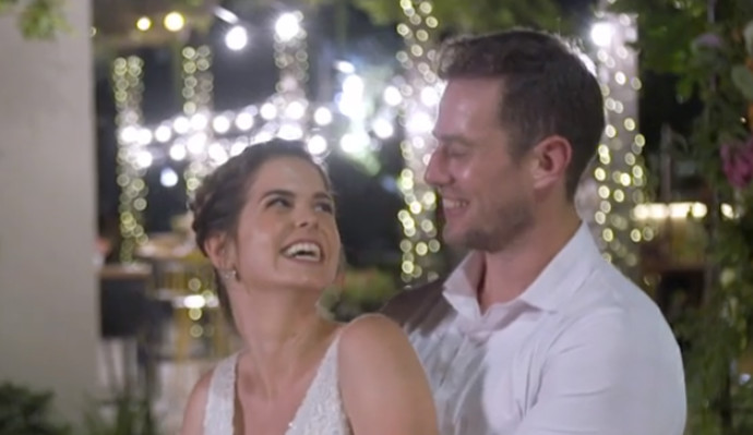 חתונה ממבט ראשון, אמיר ודנית. צילום מסך קשת