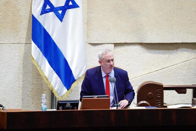 בני גנץ. צילום: עדינה ולמן, דוברות הכנסת