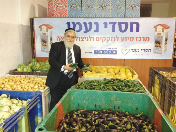 יו״ר חסדי נעמי, הרב יוסף כהן. צילום: חסדי נעמי