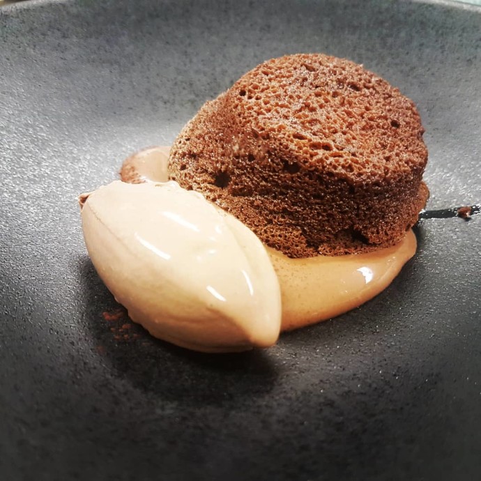 סופלה שוקולד. צילום: ורד ברלל