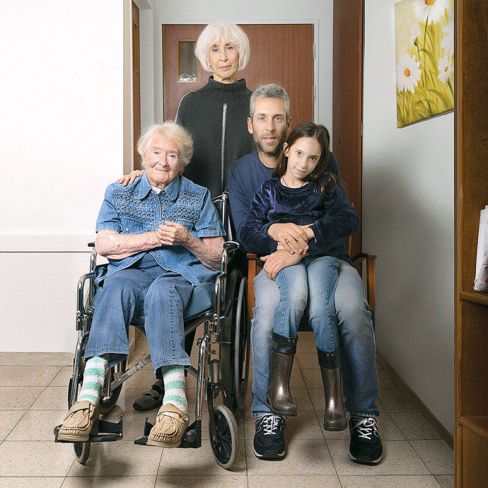 משפחת יוהנס. צילום: דבי מורג