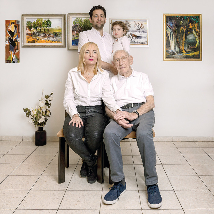 משפחת פרידמן. צילום: דבי מורג
