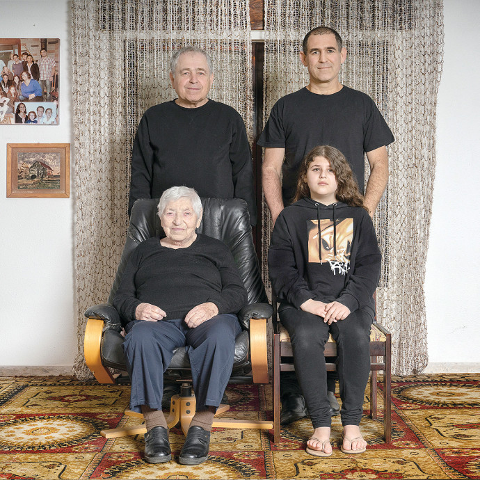 משפחת שפירא. צילום: דבי מורג