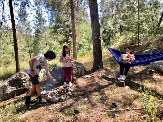 עם ישראל חזר לאתרי הטבע. צילום: אבשלום ששוני